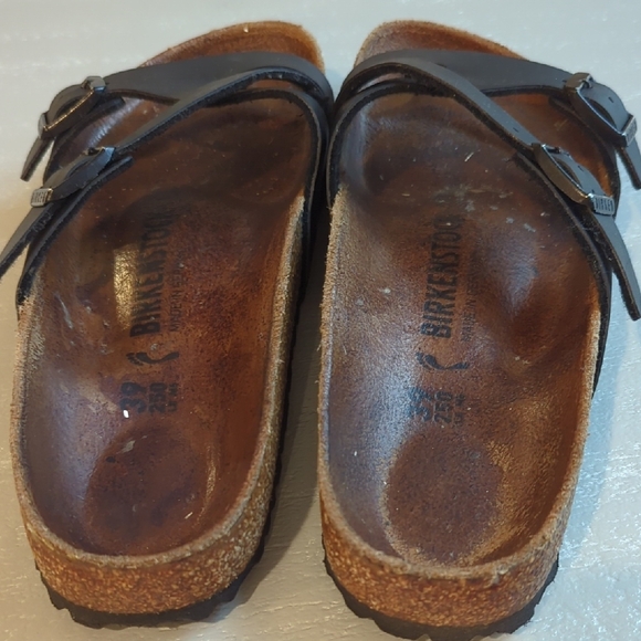 Birkenstock Women’s Yao Sandal Black Birko-Flor size 39 - Picture 7 of 10